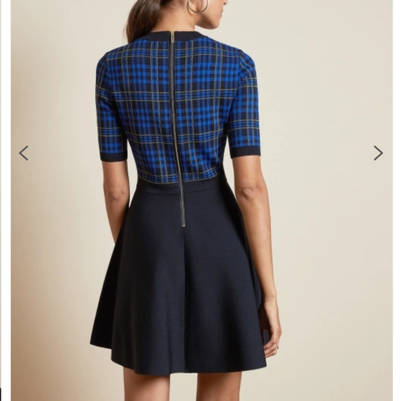 🍒NWT🍒 TED BAKER KNITTED SKATER DRESS - Picture 5 of 12